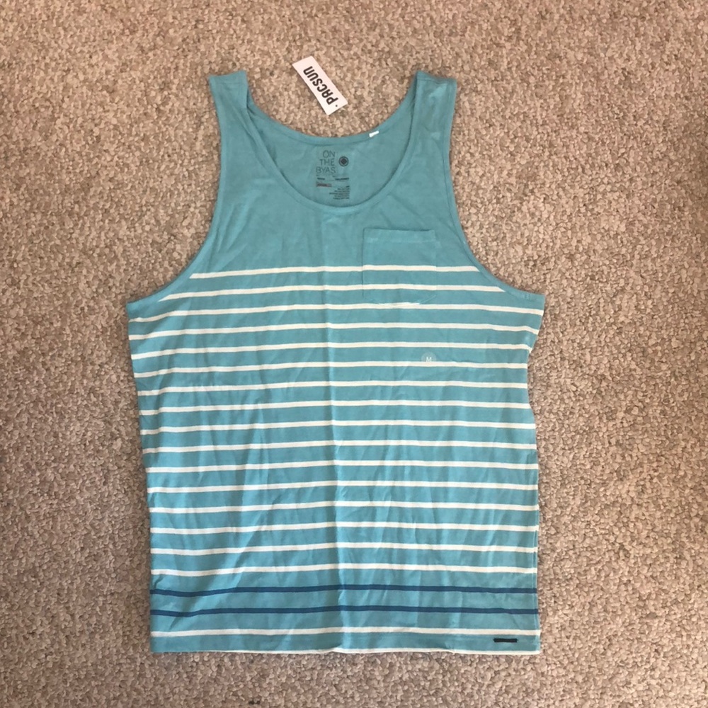 Blue tank top